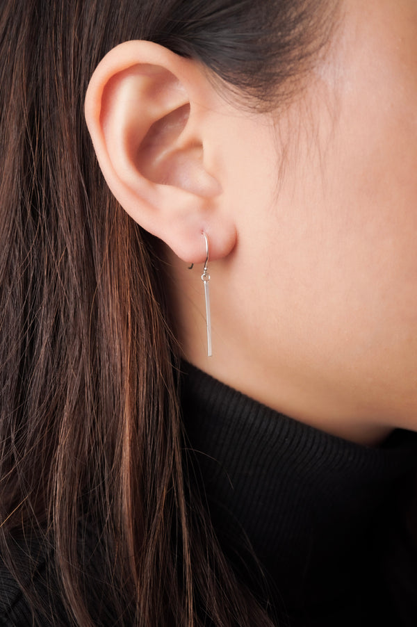 Silver Minimalist Earrings