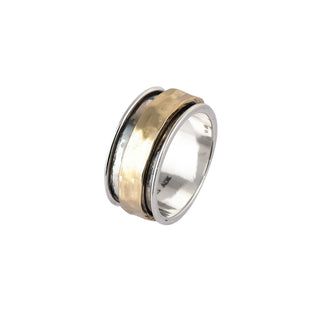 925 Staling Silver Revolving Spinner Band Ring Handmade Ring