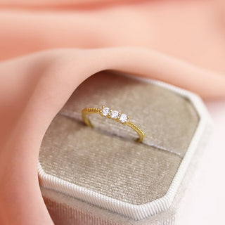 Diamond Ring By Crown Minimalist