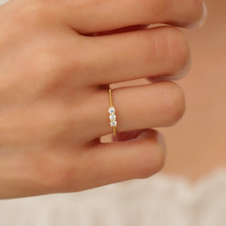 Diamond Ring By Crown Minimalist