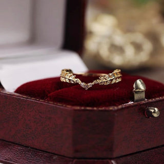 Vintage Minimalist Diamond Ring Minimalist Handmade Ring