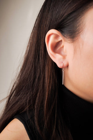 Silver Minimalist Earrings