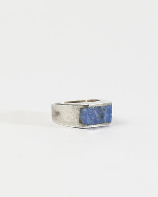 925 Sterling Silver Lapis Lazuli Gemstone Ring