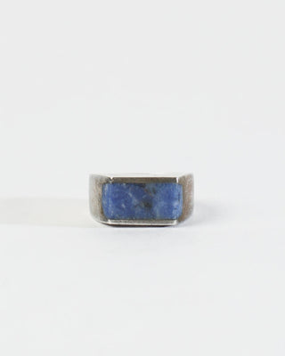 925 Sterling Silver Lapis Lazuli Gemstone Ring