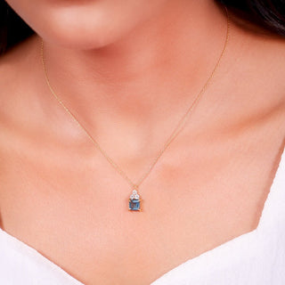 London Blue Topaz Necklace