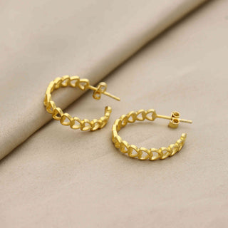 18 Kt Gold Plated Earring Best For Women's and Girls