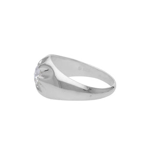 925 Silver Men's Diamond Ring