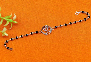 925 Sterling Silver Om Rakhi