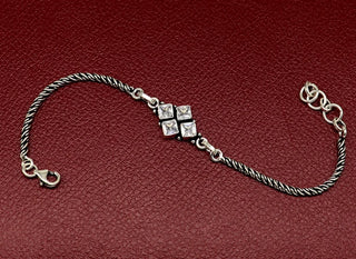 925 Sterling Silver Rakhi For Siblings