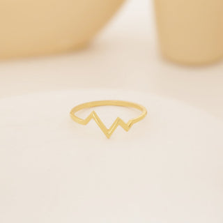 Dainty Heart Rhythm Ring