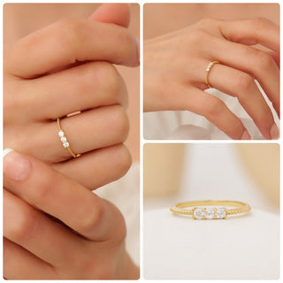 Diamond Ring By Crown Minimalist