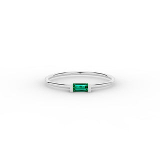 Minimalist Wedding Ring Emerald Wedding Ring Engagement Ring By Crown Minimalist.