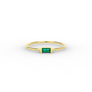 Minimalist Wedding Ring Emerald Wedding Ring Engagement Ring By Crown Minimalist.