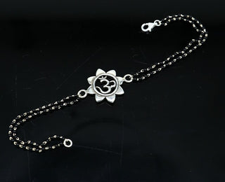 925 Sterling Silver Om Rakhi For Your Brother